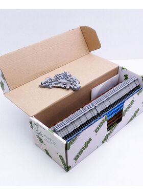 50x WAGO 280-572 2800572 2,5mm2 grau 3-Leiter-Aktorenklemme