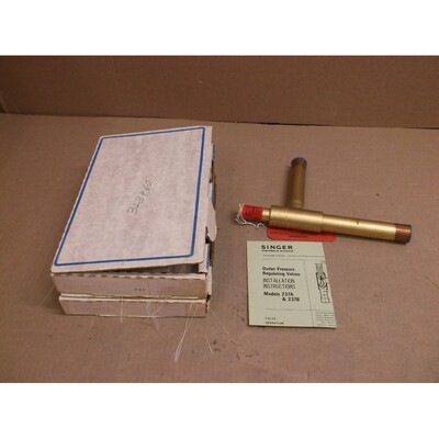 237aw 10”/75 Singer Neuf en Bo?te Carter Soupape de Déchar