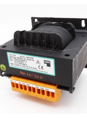 SBA ETK 160-0109 250/620VA PRI:30/0/30/230/400V SEC:207/230/