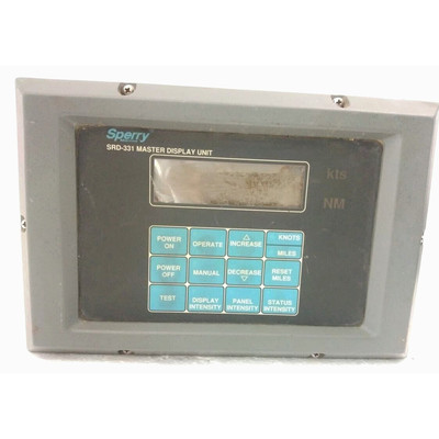 SPERRY DOPPLER 速度日志 SRD331 主显示单元 仅 PN 039561976123