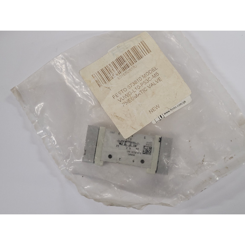 FESTO VUWG-L10-P53C-M5 573810 C 5/3 Wege Ventil - NEU/OVP -