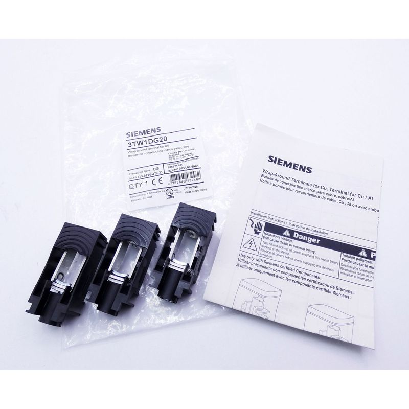 Siemens 3TW1DG20 Wrap around terminal for CU / Klemmensatz -