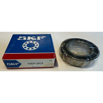 SKF Rillenkugellager / 6009-2RS1 / Unbenutzt