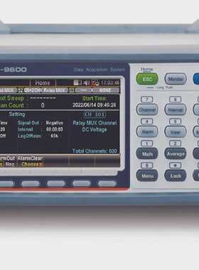 GWInstekDAQ9600G数据采集系统3插槽大型机6.5位DMMGPIB