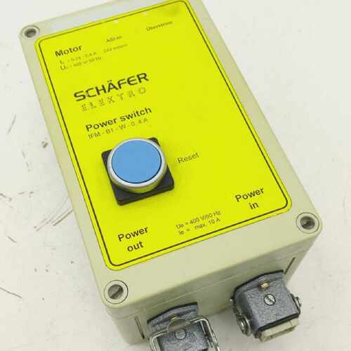 Schfer Elektro Power Switch IFMB1W04A Steuerbox Schaltgert 4