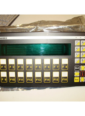 W?hrle Medio MS200-440-06-111-1000 E8 0003 Operator Panel Be
