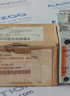 NEW SprecherSchuh CA74300415 CONTACTOR SprecherSchuh CA743 4