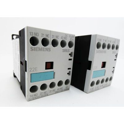 2x Siemens SIRIUS 3RH1122-1MB40 E: 05 Hilfsschütz -used-