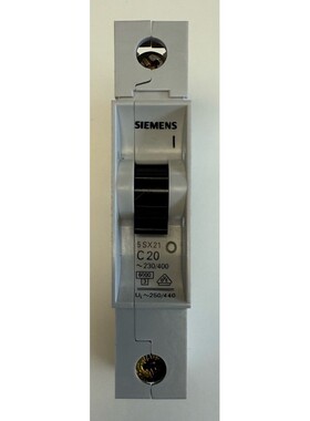 Siemens Leitungsschutzschalter / 230/400 AC / 5SX21 C20
