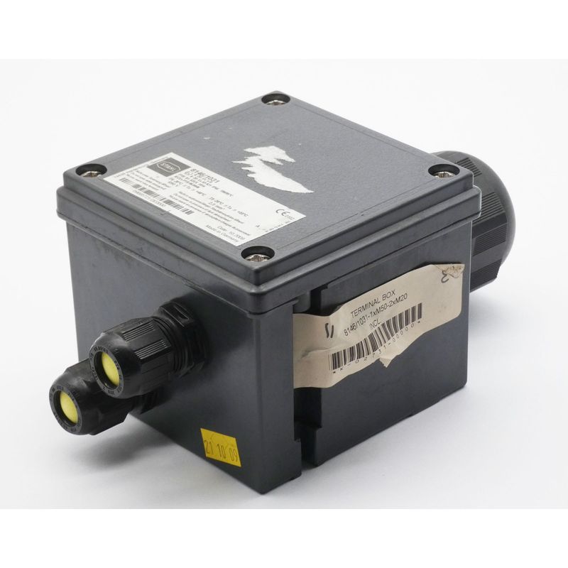 Stahl 8146/1031 1xM50 2xM20 Terminal Box -unused-