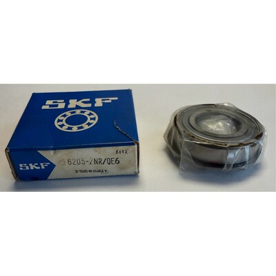 SKF Rillenkugellager / 6205-ZNR/QE6 / Unbenutzt