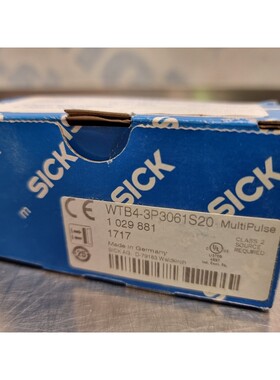 SICK WTB4-3P3061S20 Photoelectric Sensor | SICK p/n: 1029881