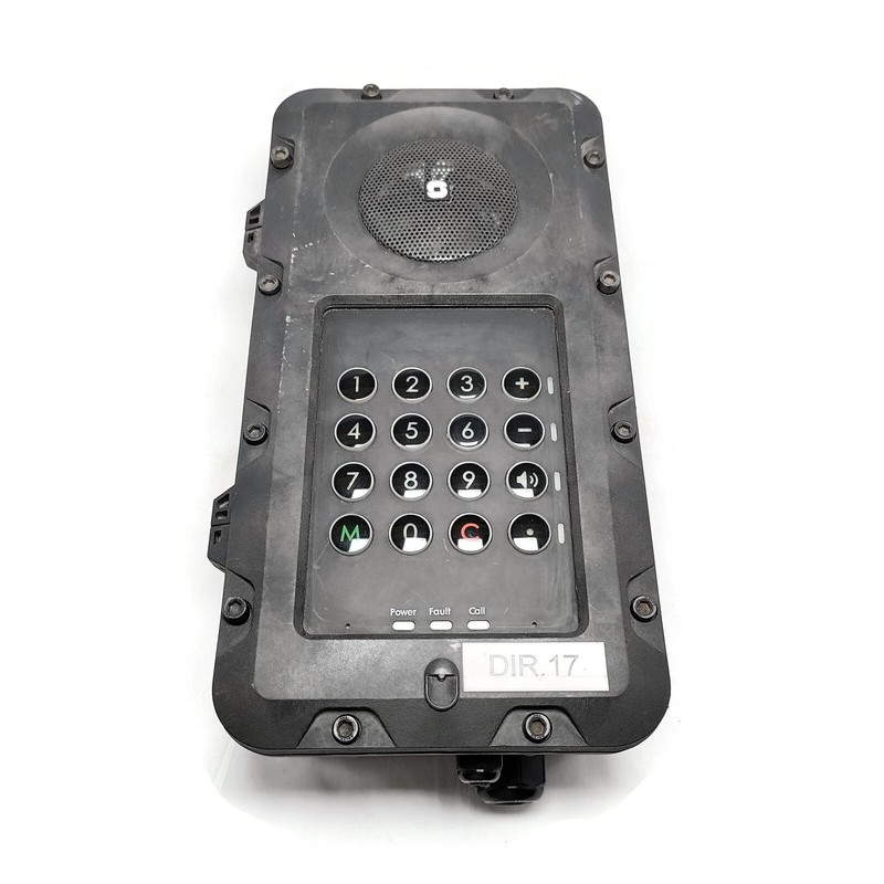Zenitel Vingtor Stentofon TFIX-1 Ex- IP Intercom Station. Or