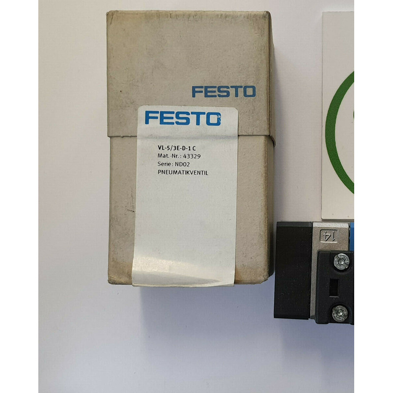 FESTO VL-5/3E-D-1-C 43329 5/3 Wege Impuls-Ventil - NEU/OVP w