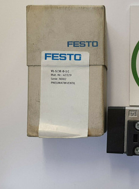 FESTO VL-5/3E-D-1-C 43329 5/3 Wege Impuls-Ventil - NEU/OVP w