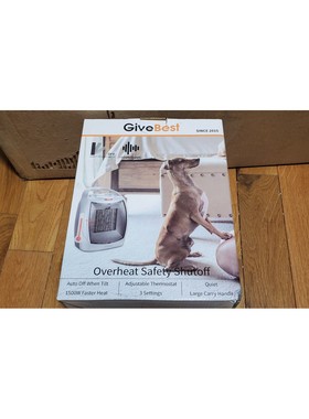 Give Best 陶瓷加热器 Intertek PTC-905 银色 全新..