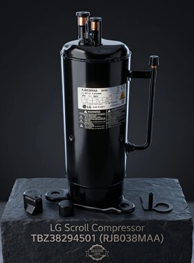 LG Scroll Compressor TBZ38294501 (RJB038MAA) - Genuine OEM