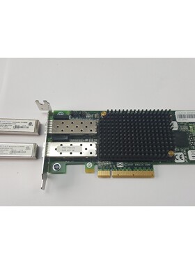 正品 IBM Emulex L80369C FRU 42D0500 双端口 PCI-E 适配器卡已
