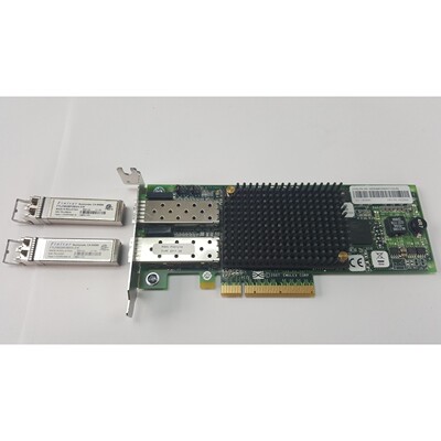 正品 IBM Emulex L80369C FRU 42D0500 双端口 PCI-E 适配器卡已
