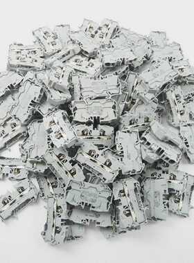 100x WAGO 20101201 2LEITER DURCHGANGSKLEMME grau  Set of 100