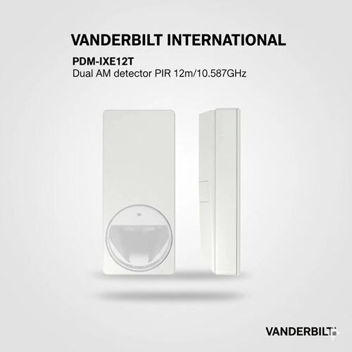Vanderbilt PDM-IXE12T Dual AM Detector PIR