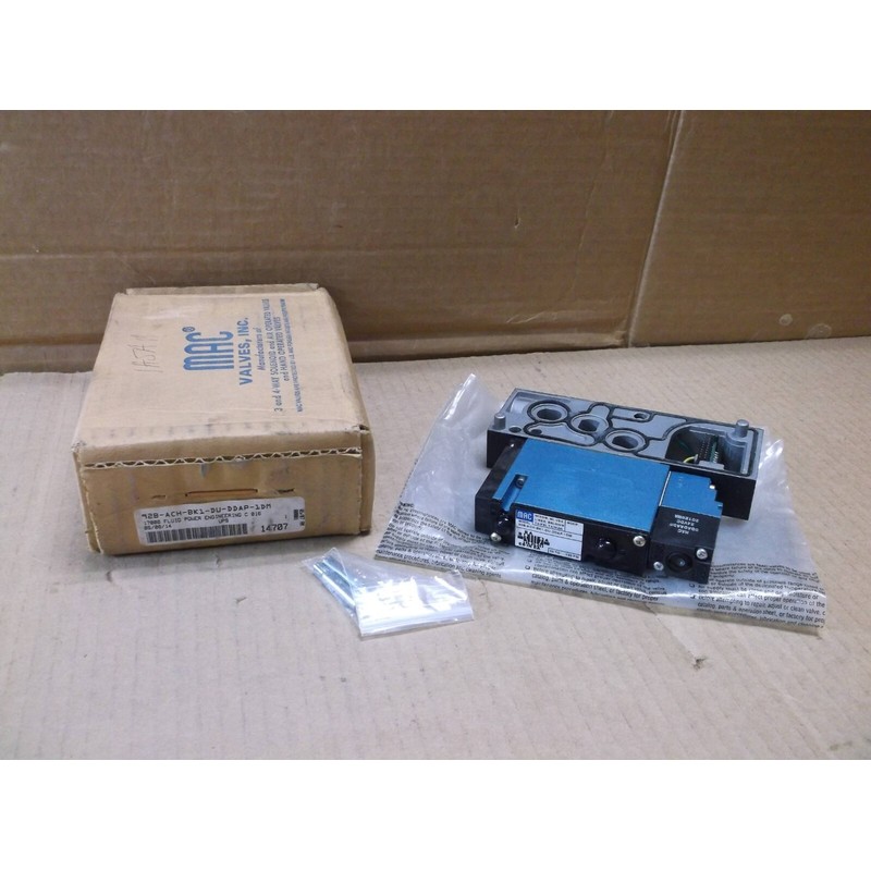 92B-ACH-BK1-DU-DDAP-1DM MAC Valves Nuevo en Caja Solenoide 9