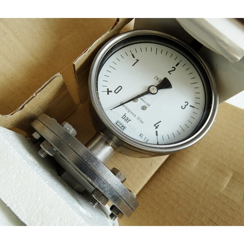 WIKA 432.50.100 4bar G1/2B 9060278 Druckmessger?te mit Platt