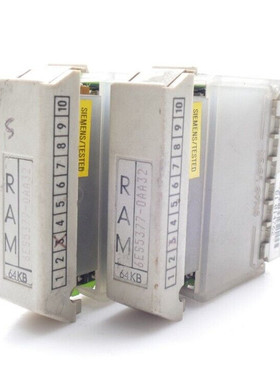 2x Siemens Simatic S5 RAM 64KB | 6ES5 377-0AA32 | E:03 | 6ES