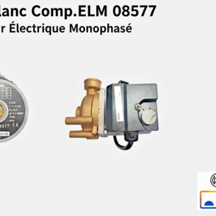 Elm Leblanc Comp.ELM 08577 Moteur électrique Monophasé 230