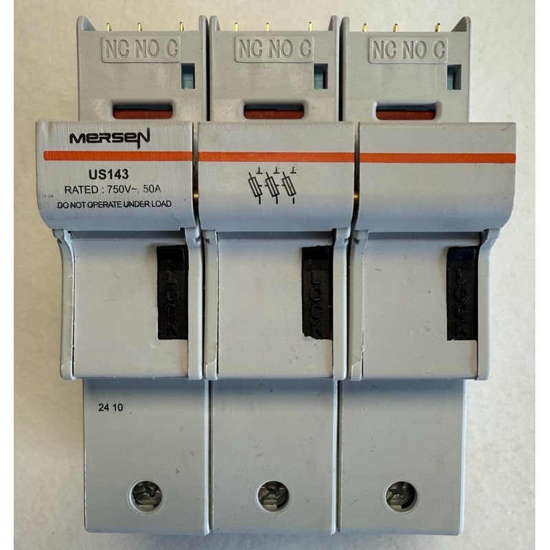 Mersen Sicherungshalter UltraSafe 800VAC / 3-polig / US143 /