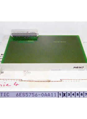 Siemens SIMATIC S5 6ES5756-0AA11 E-Stand: 02 -unused-