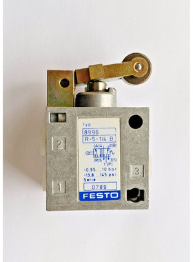 FESTO R-5-1/4 B 8996 Rollenhebelventil - NEU / OVP - worldwi