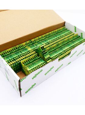 93x Wago 2022-1307 51233837 2-Leiter/1-Pin-PE-Basisklemme -u