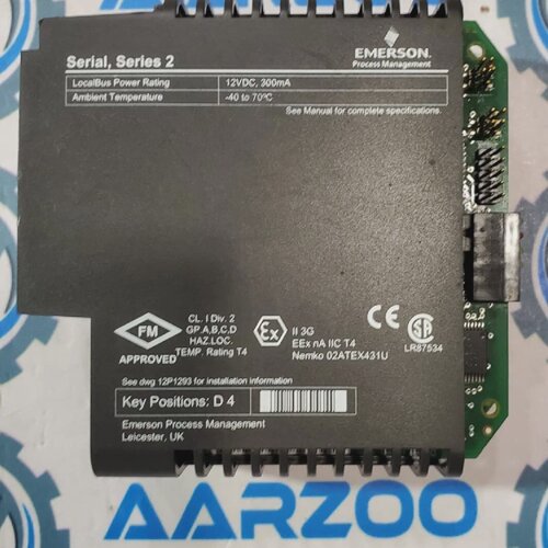 Module DInterface Emerson Kj3241X1BA1 PN 12P2506X052 REV  F