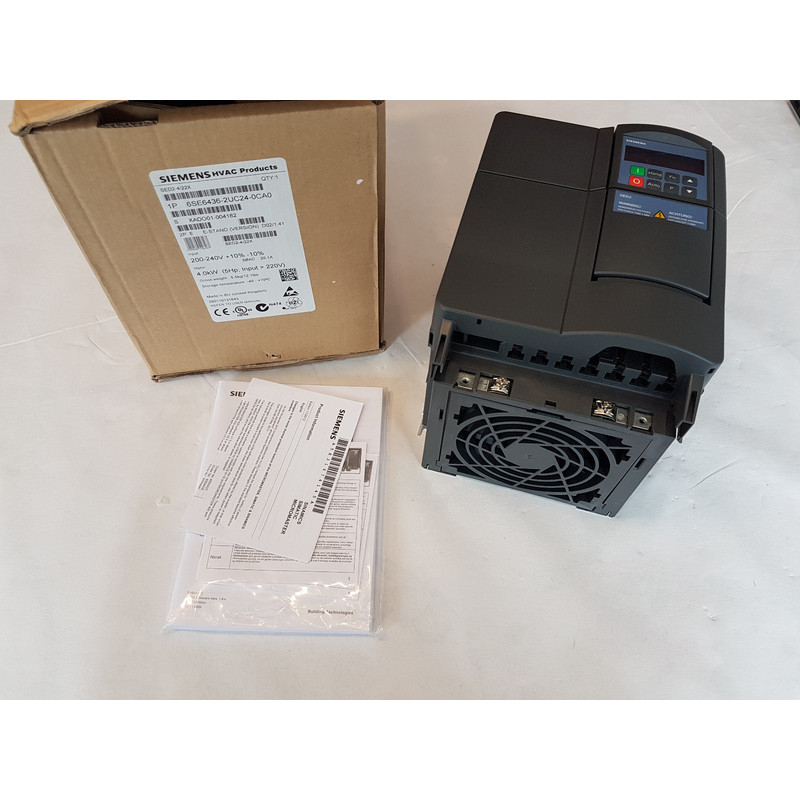 Siemens HVAC 6SE6436-2UC24-0CA0 4kw 200-240V NEU in OVP