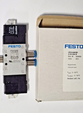 FESTO CPE10-M1BH-5/3G-QS6-B 533153 Magnetventil - NEU/OVP -
