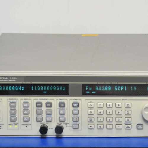 HP 83751A Synthesized Sweeper 2 GHz to 20 GHz with Options 1