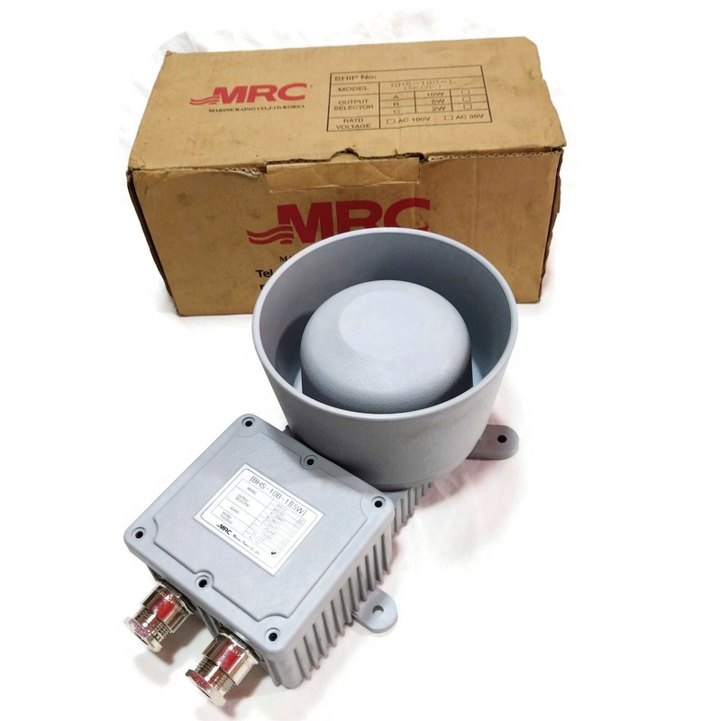 MRC BHS-10B-1 (5-Watts) Loud Speaker for Boats and Yachts. M