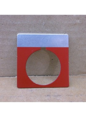 800T-X621 A Allen Bradley Neuf 30mm Vierge Rouge Légende Pl