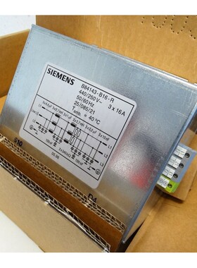 Siemens 6SE3190-0DC87-0FB1 6SE3 190-0DC87-0FB1 E: A Netzfilt