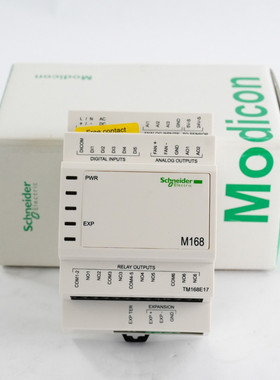 施耐德电动 Modicon TM168E17 电源 M168 - 开箱