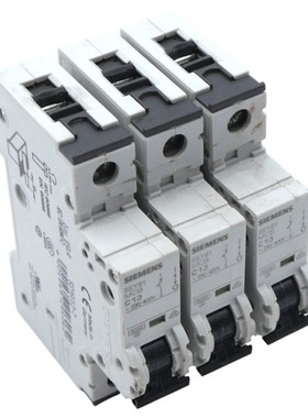 3x Siemens 5SY61 MCB C13 5SY6113-7 Leitungsschutzschalter ci