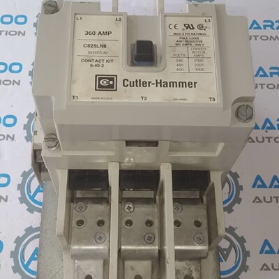 Cutler Hammer C825LN6 Contacteur 360 Amp 3 PH 110120 Volt Bo