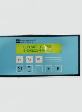 ENDRESS + SCOMPARTO UTENTE DXF 351 -- DXF351A100