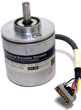 BEI H25 INCREMENTAL OPTICAL ENCODER H25E-SS-36,000-T10-ABZC-