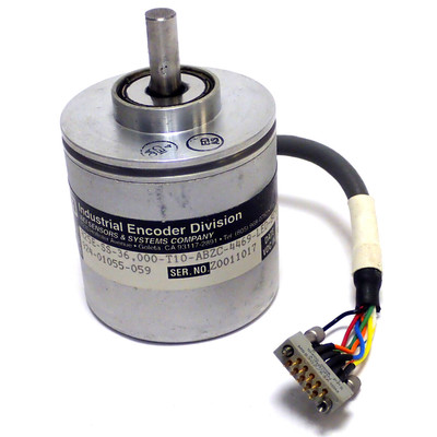 BEI H25 INCREMENTAL OPTICAL ENCODER H25E-SS-36,000-T10-ABZC-