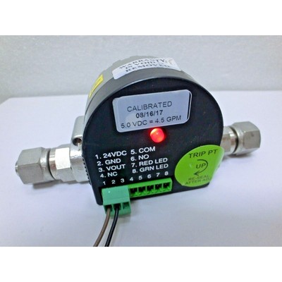 Proteus Industries 9504SA4P8 流动开关控制器,24VDC 30mA,二手,