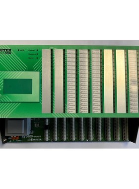 Sauter nova 106  fr 9 Steckpltze EY 3600 mit 9 Karten Automa