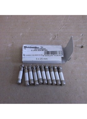 Quantità 10) 0510300000 Weidmuller Nuovo IN Scatola Fusibil