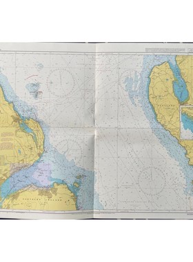 Admiralty 2198 NORTH CHANNEL SOUTHERN PART BRITIS ISLES NAUT